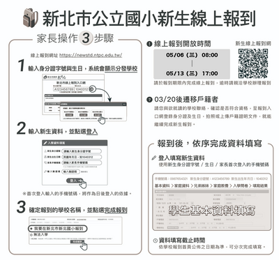 115學年度線上報到流程圖